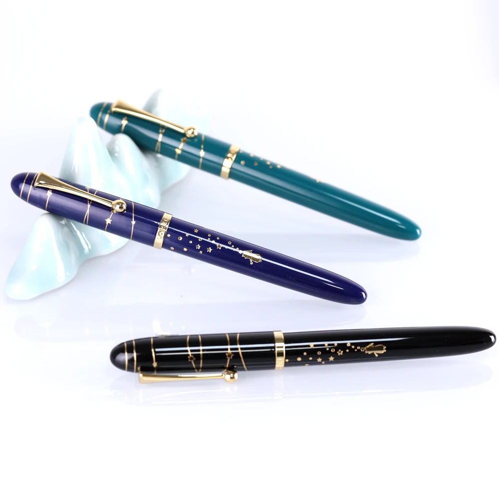 2022 Lorelei Ready Stock Can Be Customized Luxurious Premium Metal Paint Ink Fountain Pen