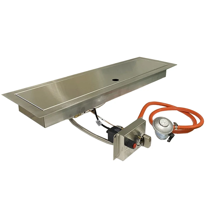 new indoor square/round /rectangle gas firepit / fireplace burner kit