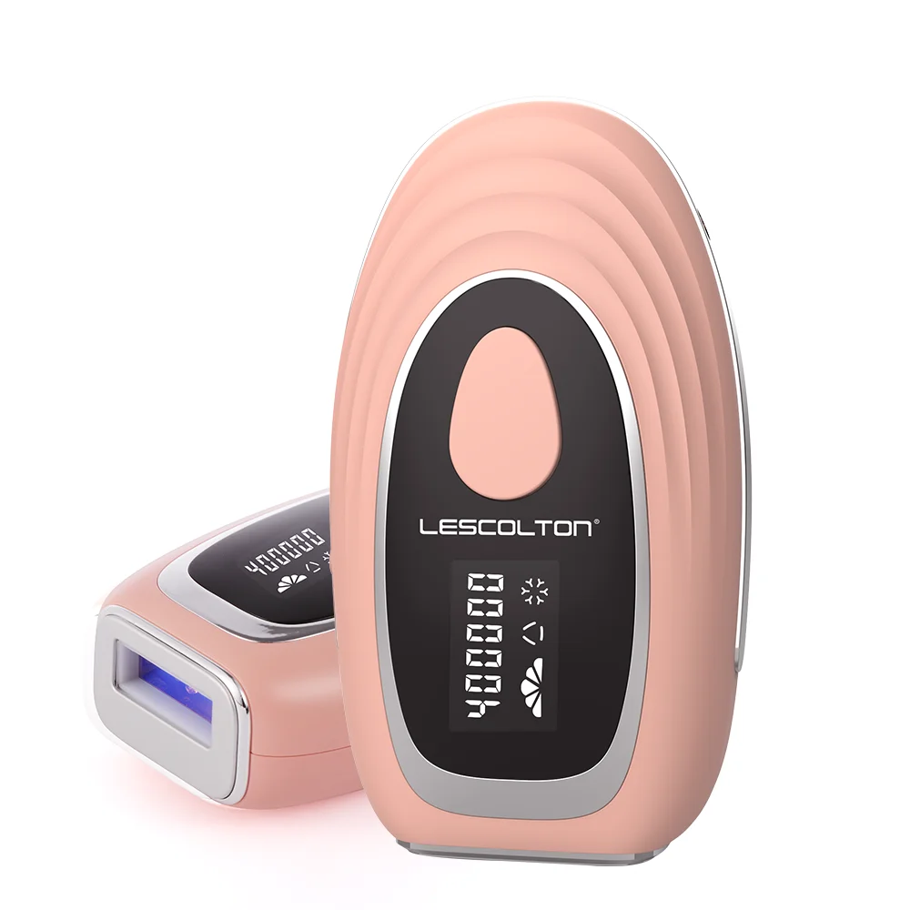 Lescolton wholesale price ipl laser hair removal 2023 body face bikini hair removal appliances home use laser ipl hair removal