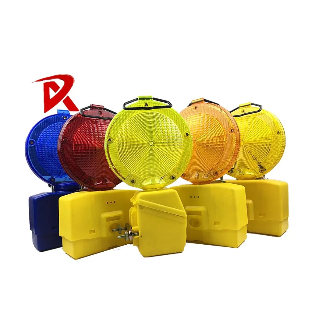 Barricade Flash Warning Light Solar Led Traffic Light traffic warning lamp