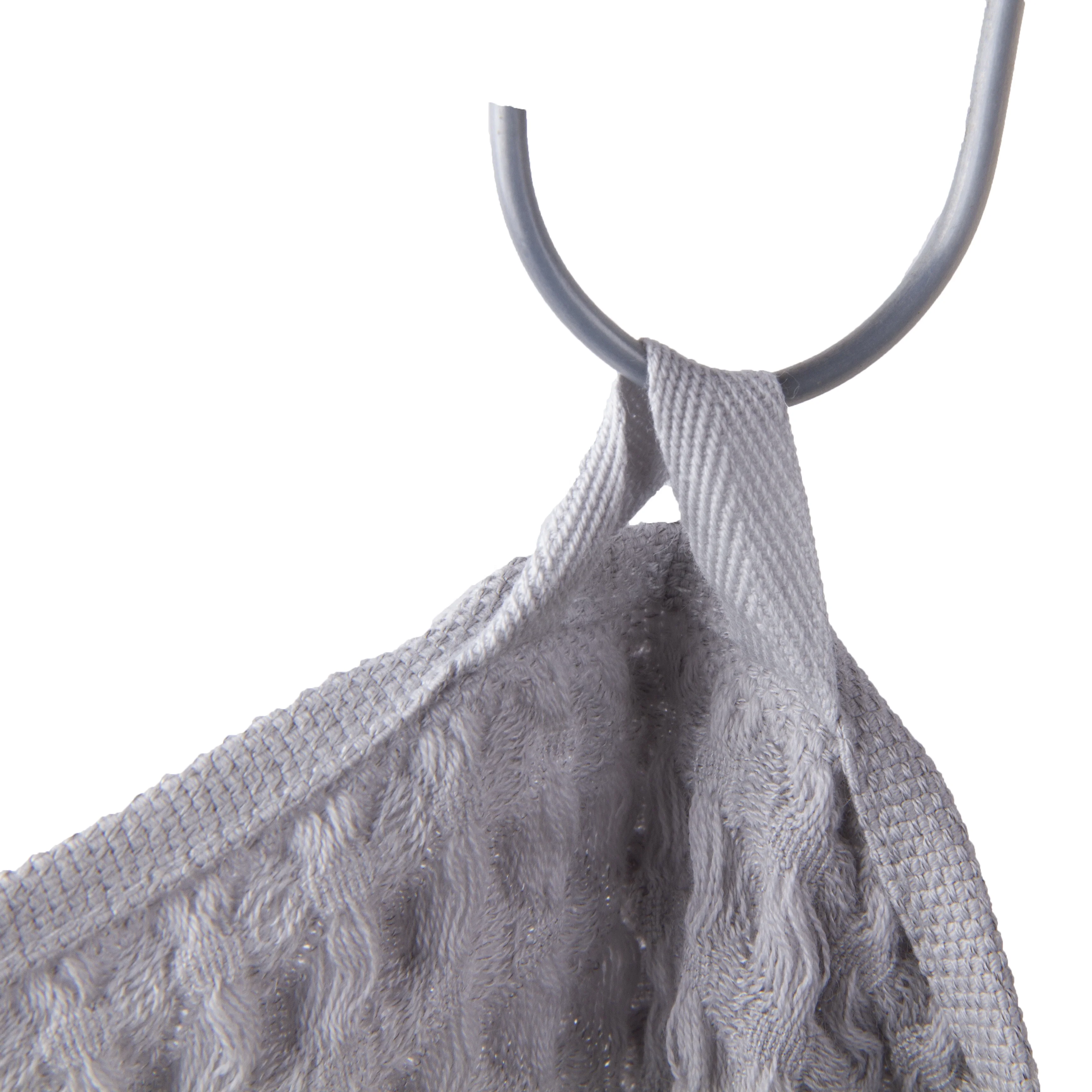 Anti Bacterial/Anti Odor/Anti Microbial Fabric Silver/Titanium/Cotton Waffle Face Towel