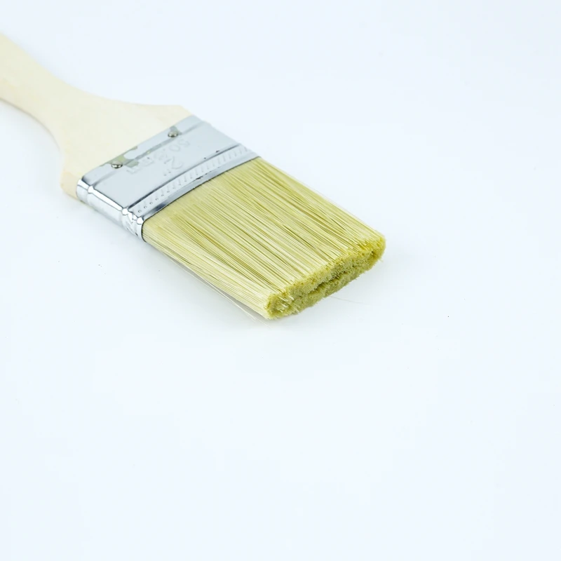 long wooden handle paint brush building construction hand tools Chip Paint Brushes Oil Foundation Laying, Artists, Kids
