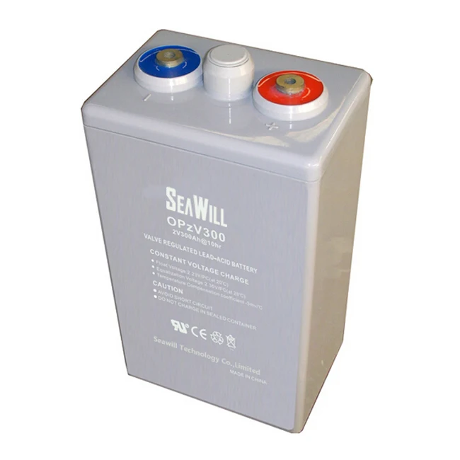 Rechargeable 2v 3000Ah OPzV Tubular Plate battery for UPS, Solar, Wind, Communication System