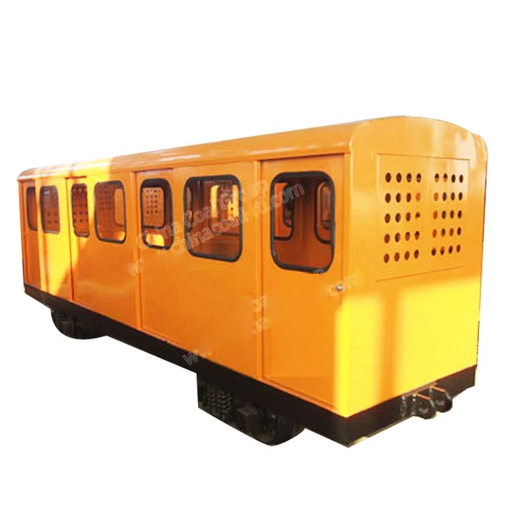 PRC12-6 PRC18-9 Underground Personnel Carrier Coal Mining Man Transporter Man Dolly Man Cart Underground Passenger Car