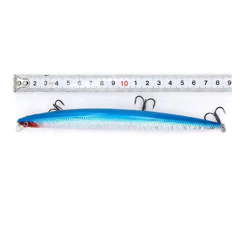 Langsheng wholesale Large fishing gear sea fishing hard bait 5 color hard minnow bait 18cm 23g hard bait fish lures