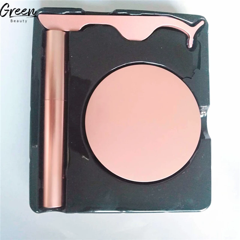 wholesale self adhesive eyeliner lash packing boxes 3d faux mink lashes 25mm magnetic eyelashes magnet eyeliner fluid kit