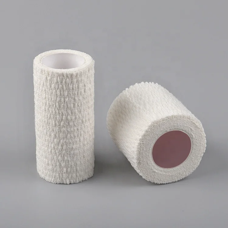 Оптовая продажа Высококачественная Водонепроницаемая хлопковая клейкая эластичная повязка для фиксации