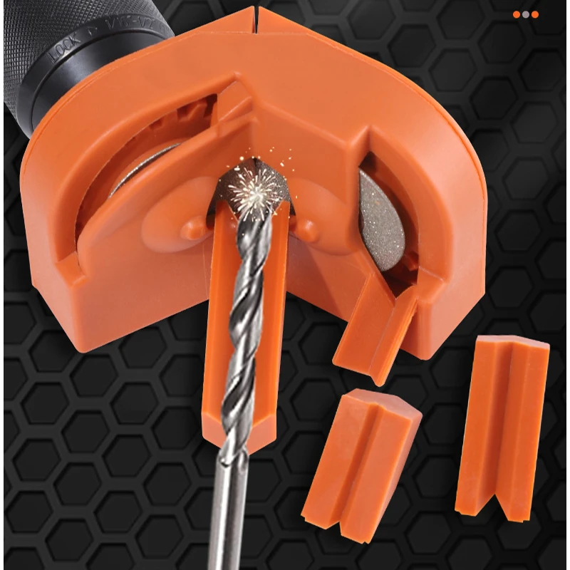 Multifunctional Drill Bit Grinder Grinding Sharpener Tool for All Bits Portable Electric HSS Twist Drill Polishing Wheel Tool