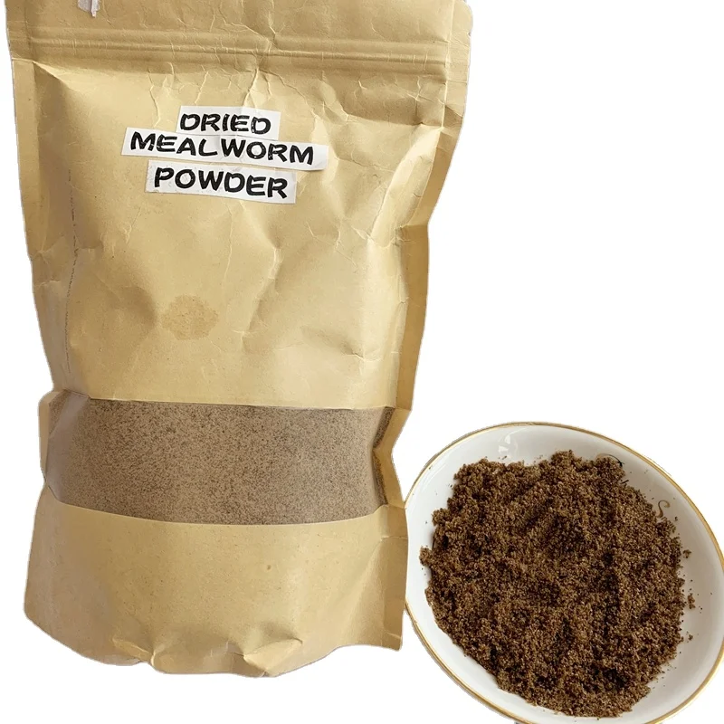 Pure High Protein Defatted Mealworm Powder for Fish Food Dried Shrimp Powder