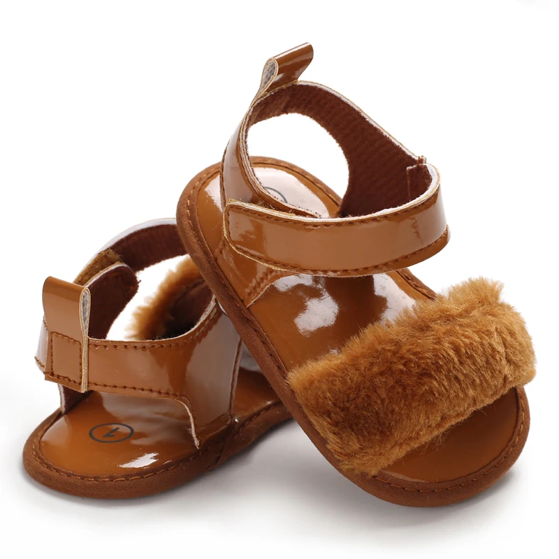 Wholesale summer new style calzado infantil  fancy baby shoes princess anti-skid toddler shoes sandals baby girl