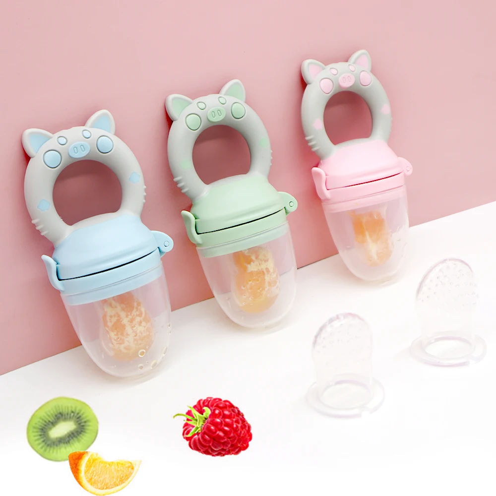 Food Feeder Pacifier Baby, BPA Free Food Grade Wholesale Toddler Silicone Fruit Pacifier