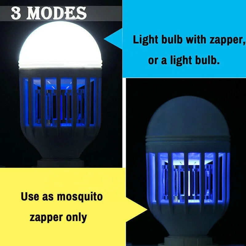 AC110 ~ 220V LED противомоскитная лампа E27/B22 светодиодные лампы для домашнего освещения мухобойка лампа-ловушка насекомых анти москитный Отпугиватель москитов средство