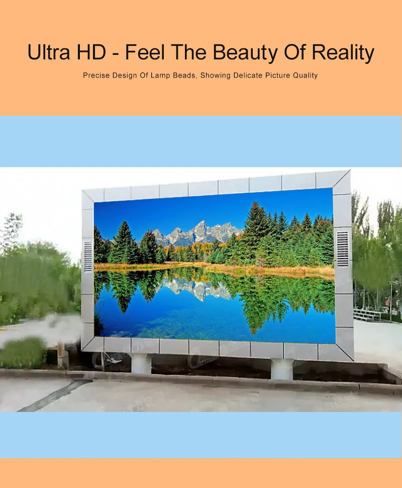 P4 P5 P6 P8 P10 mm Single Color Gas Station Screen Outdoor LED Display Waterproof Screen Panel