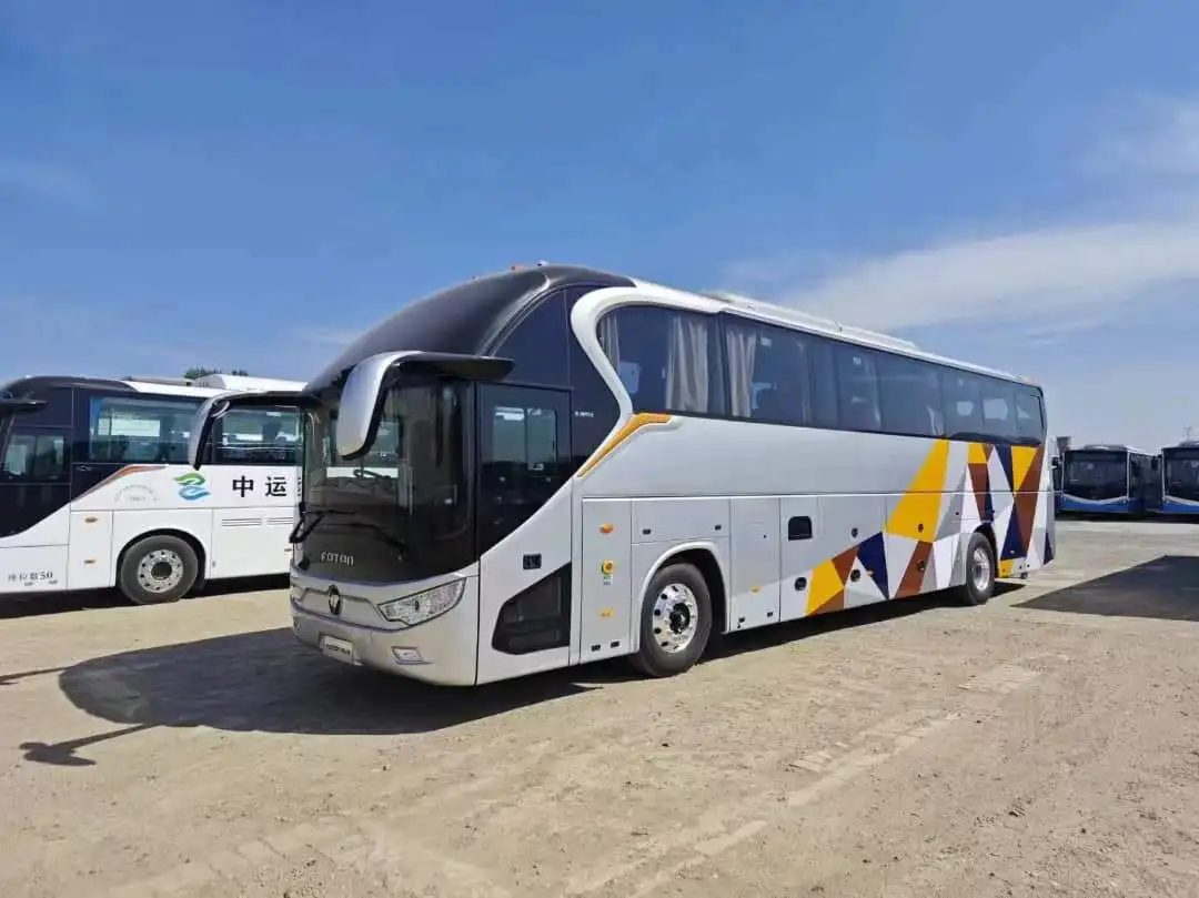 Foton BJ6122 NEW Bus 42+1+1 Seats RHD 10.5L Luxrury Comfortable Passenger Coach Bus