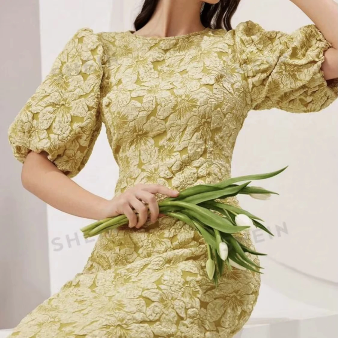 Southeast Asia Wholesale Jacquard Fabric Singapore Hotsale Popular Jacquard For Making Fashionable Women Party & Wedding Dress