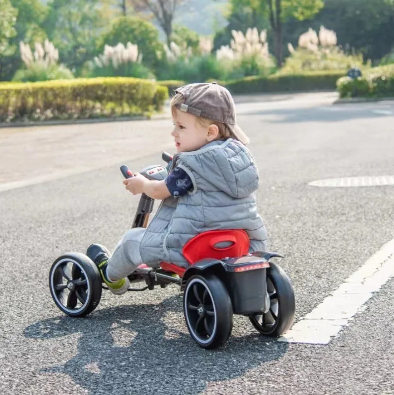 Color Light and Music Factory Hot Sale Toy Car Electric Racing Karting Cars Double Driving Big Power Pedal Karts for Adult