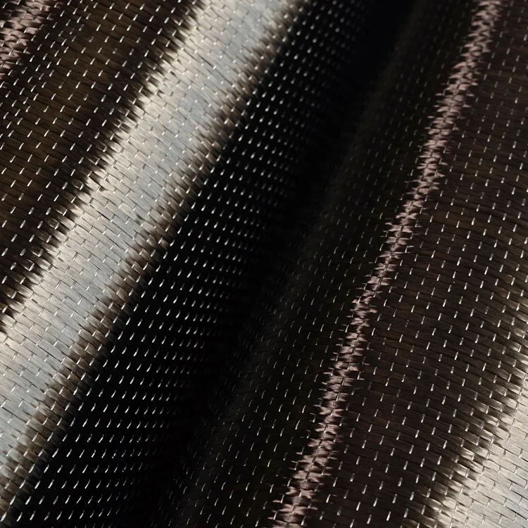 12K 600g/m2 UD Carbon Fiber Fabric For Building Reinforcement