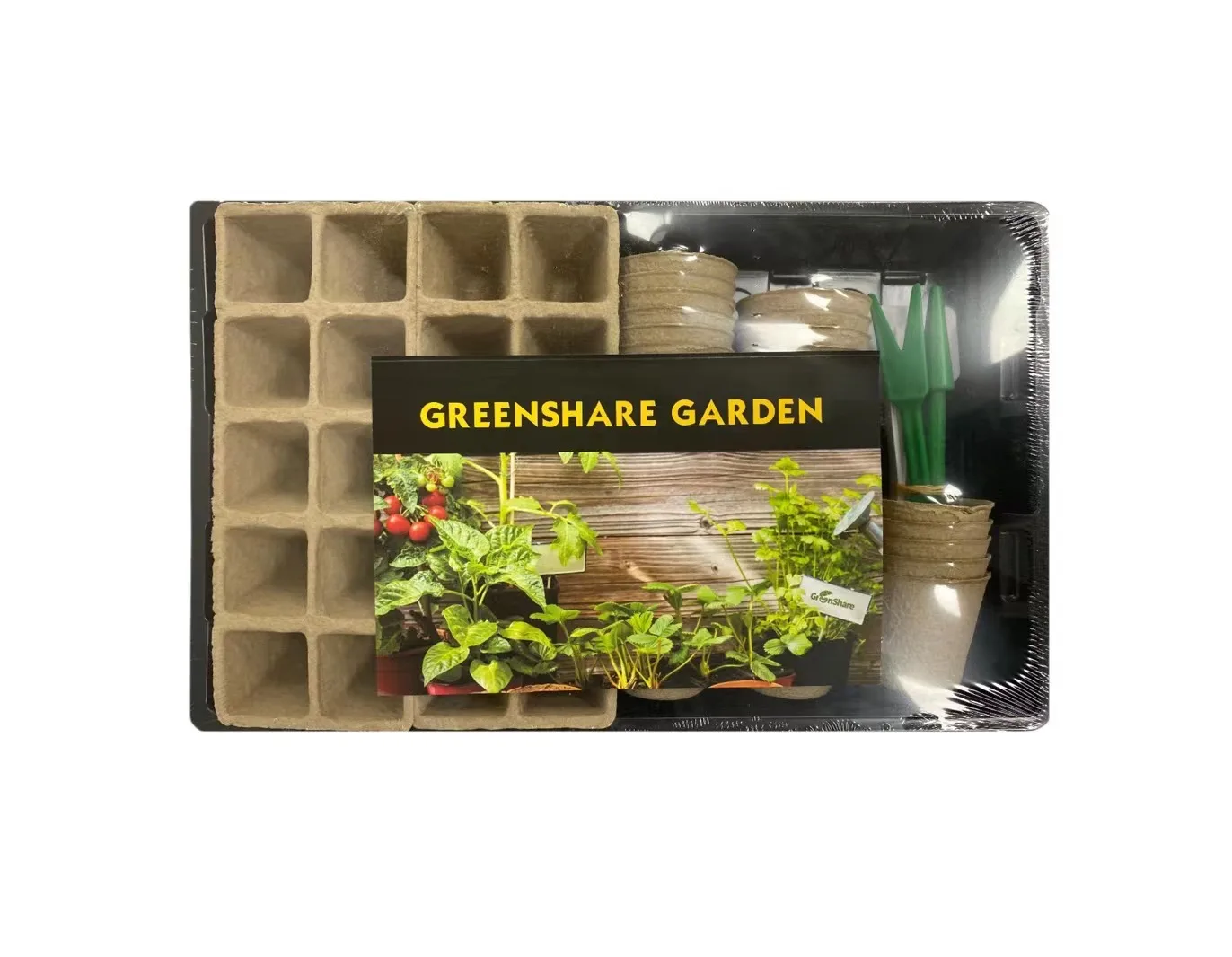 Garden supplies and Garden accessory growing nursery set and plant kit
