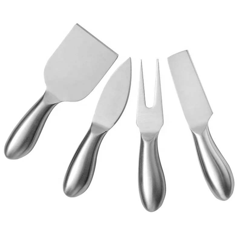 Hot Selling 4&6pcs stainless steel cheese knife