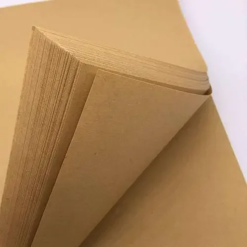 Manufacturer Kraft Colored Cardboard Sheets Unbleached Paper & Paperboards Duplex Kraft Liner Board 240Gsm 250Gsm