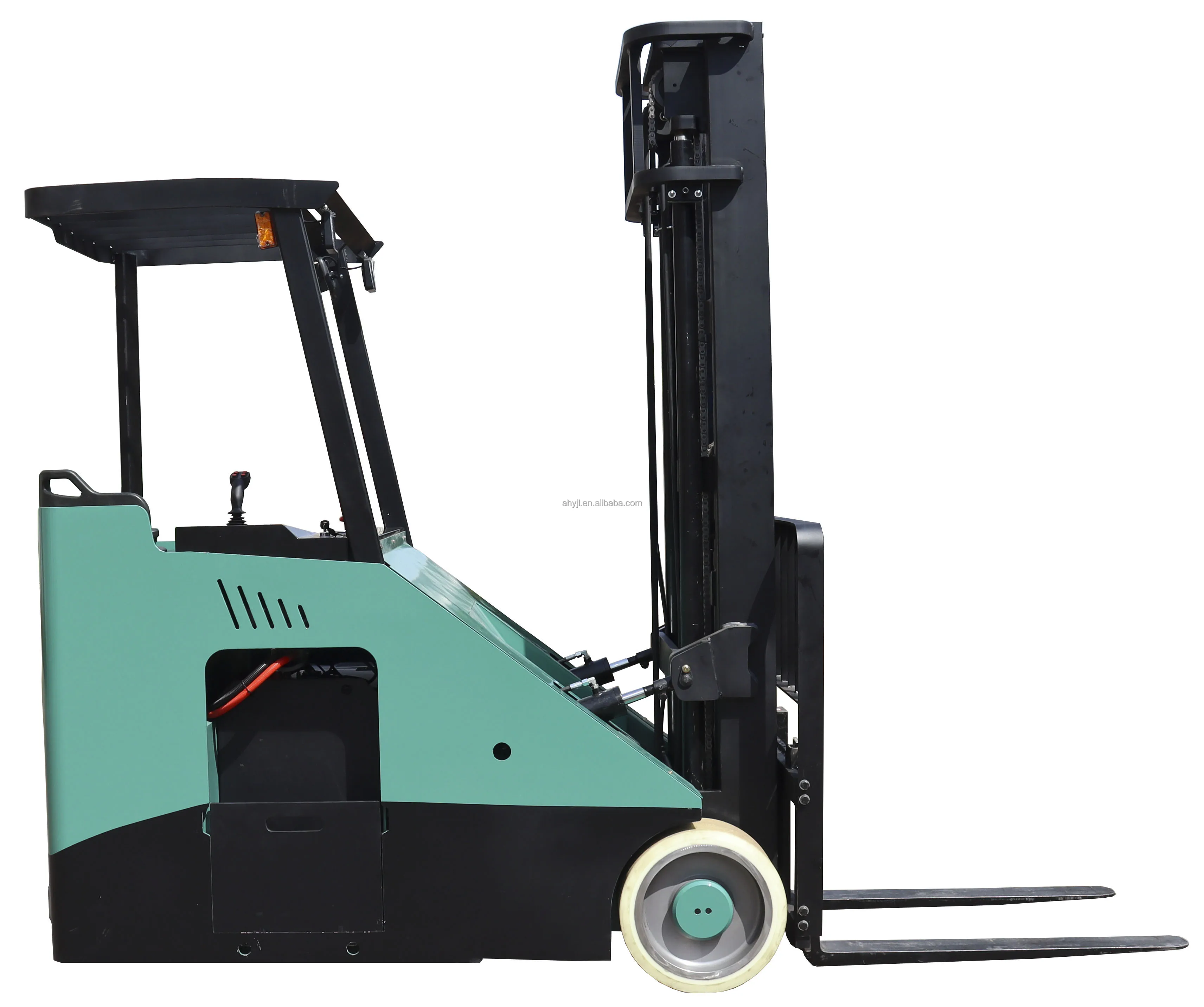 3 Wheel Counterbalance Stacker 2T Electric Stacker Forklift 6m 3 Wheel Electric Forklift
