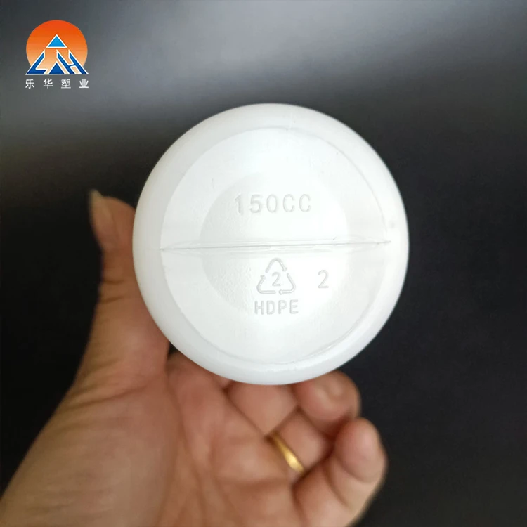 Portable PET empty plastic100ml/150ml/200ml/250ml  Biodegradable vitamin nutritional protein storage pill bottle