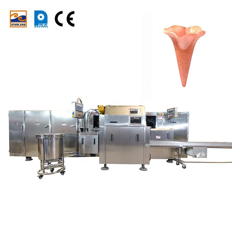 Factory Customized Commercial Other Snack Machines Electric Waffle Ice Cream Cones Maker