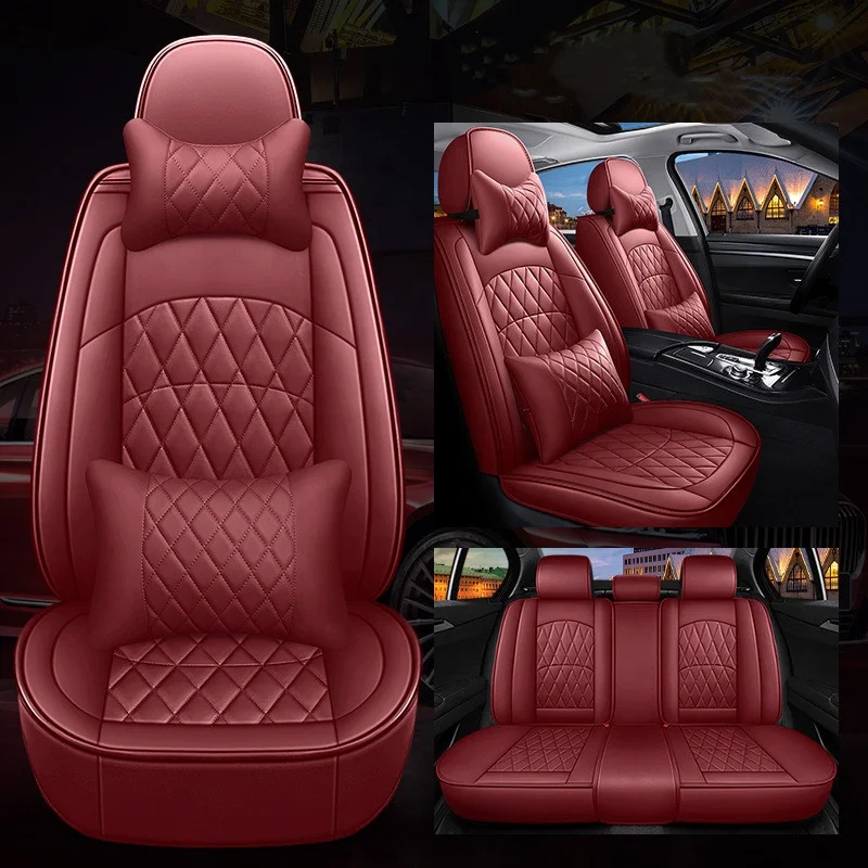 Universal Car Seats Cover Sport style for car universal automobile Polyester Composite sponge Business car seat covers