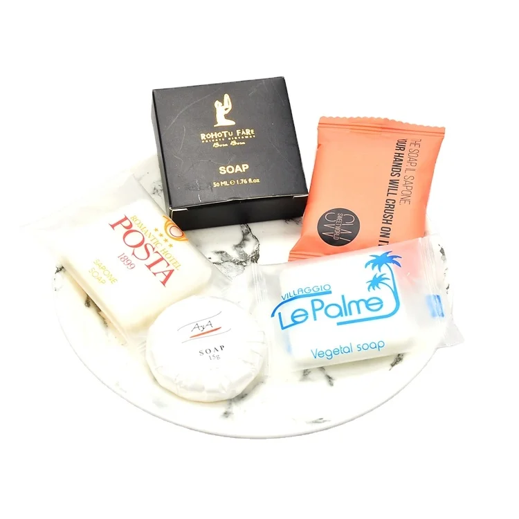 Custom Hotel Travel Bath Soap Luxury Organic Small Personalized Travel Mini Bar Soap
