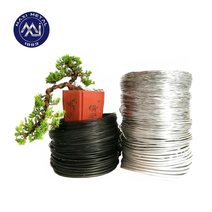 Professional High quality black bonsai training aluminum wire Aluminum Wire bonsai wire