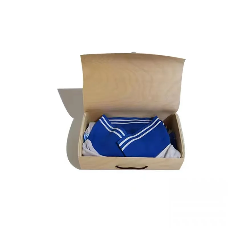 Factory Direct Supply Eco-Friendly Lightweight Thin Colorful Soft Wooden Chocolate Birch Bark Box