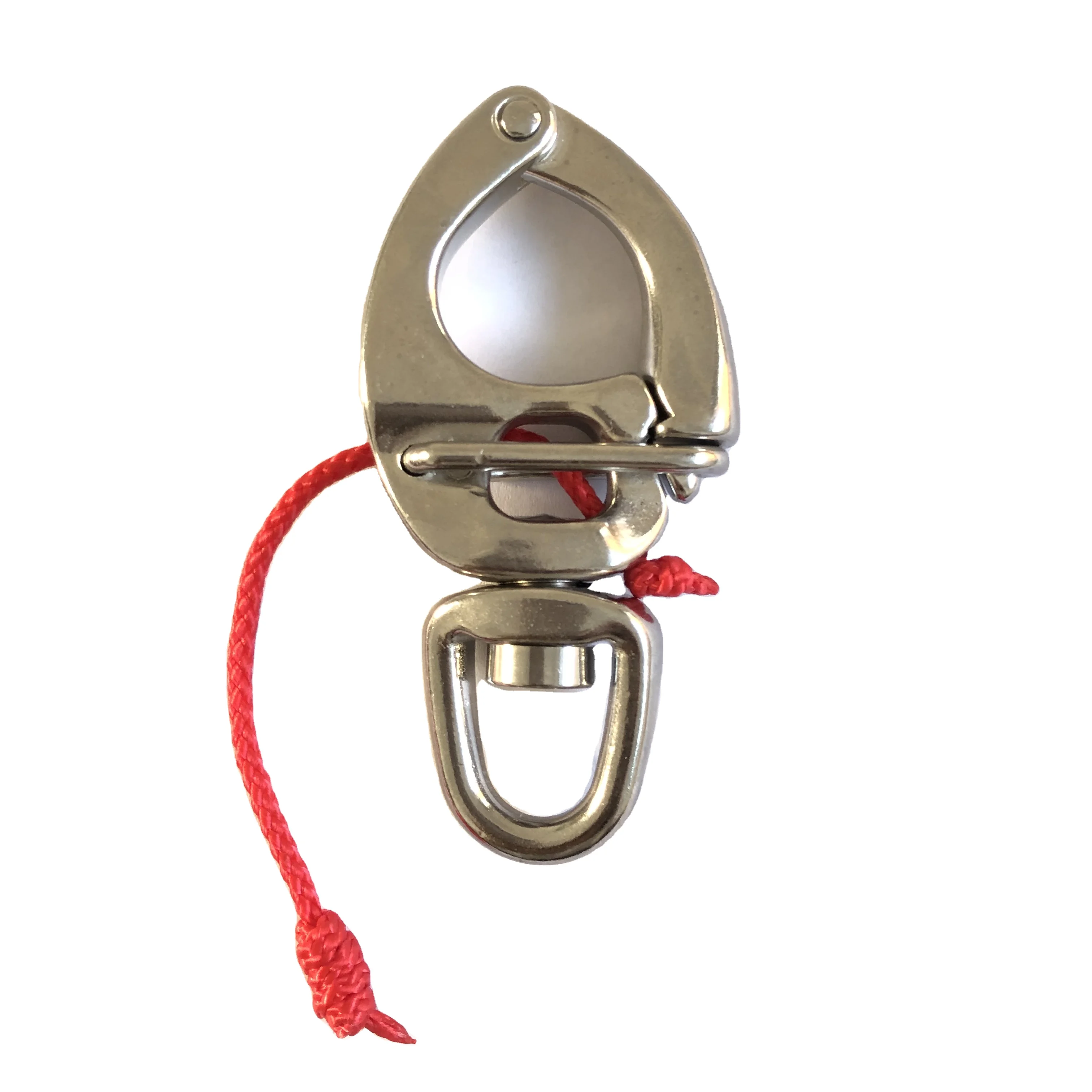 Stainless Steel Trigger Snap Shackle for Spinnaker Sheet Manoeuvres