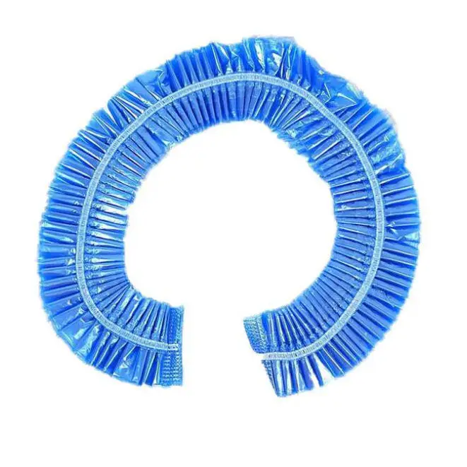Salon Supplies Thick Elastic Disposable Pedicure Liner foot Spa Blue Clear Pedi Liners suit for most Foot Bath Spa Massage
