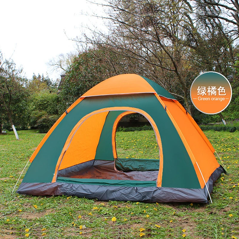 Wholesale Safari Canvas Luxury Camping Tent With Bedroom Camping Picnic Tents for Outdoor Family Use 3-4 Person