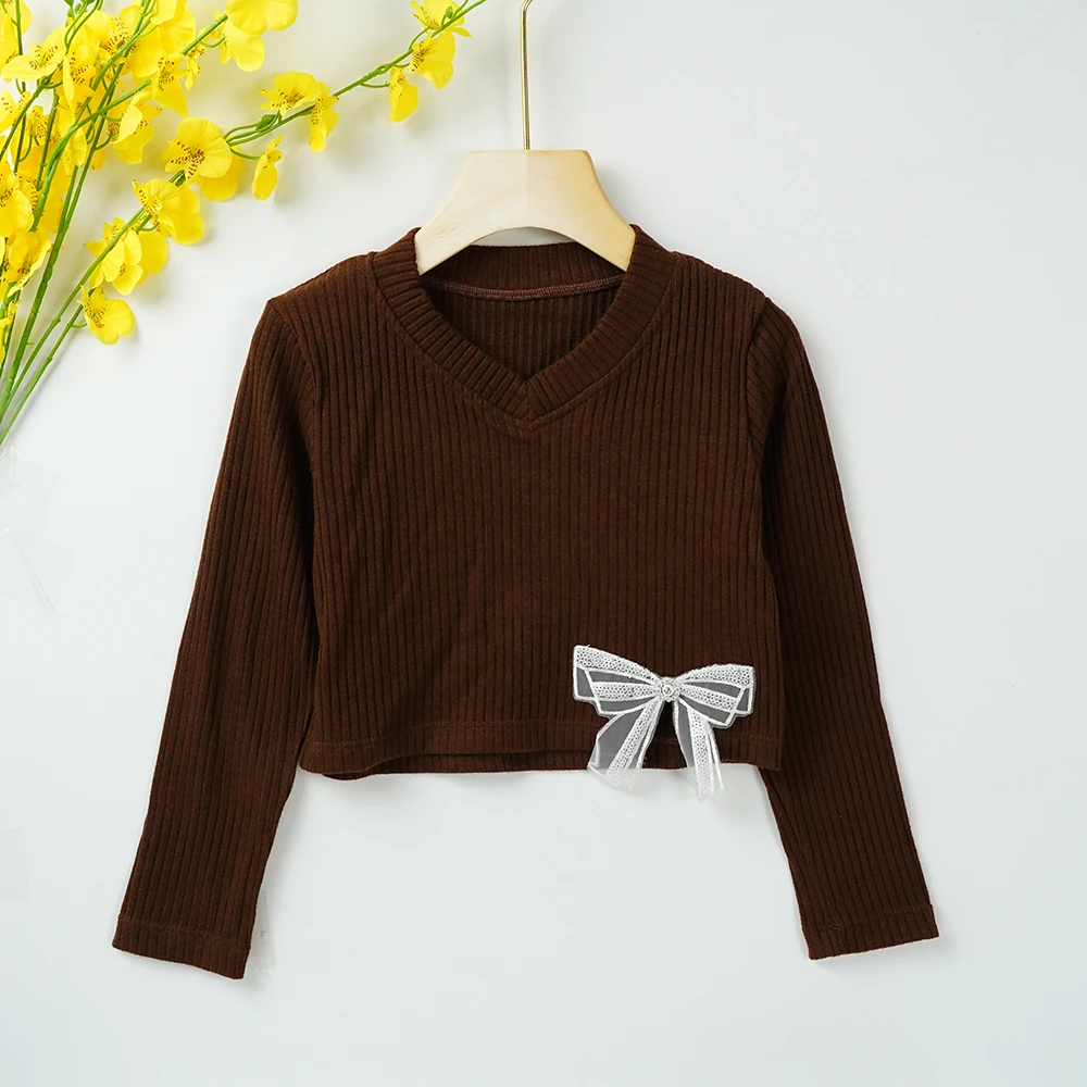Fashionable pretty new arrivals hot selling dance trainingwear ballet sweater with lace wings for ballerina