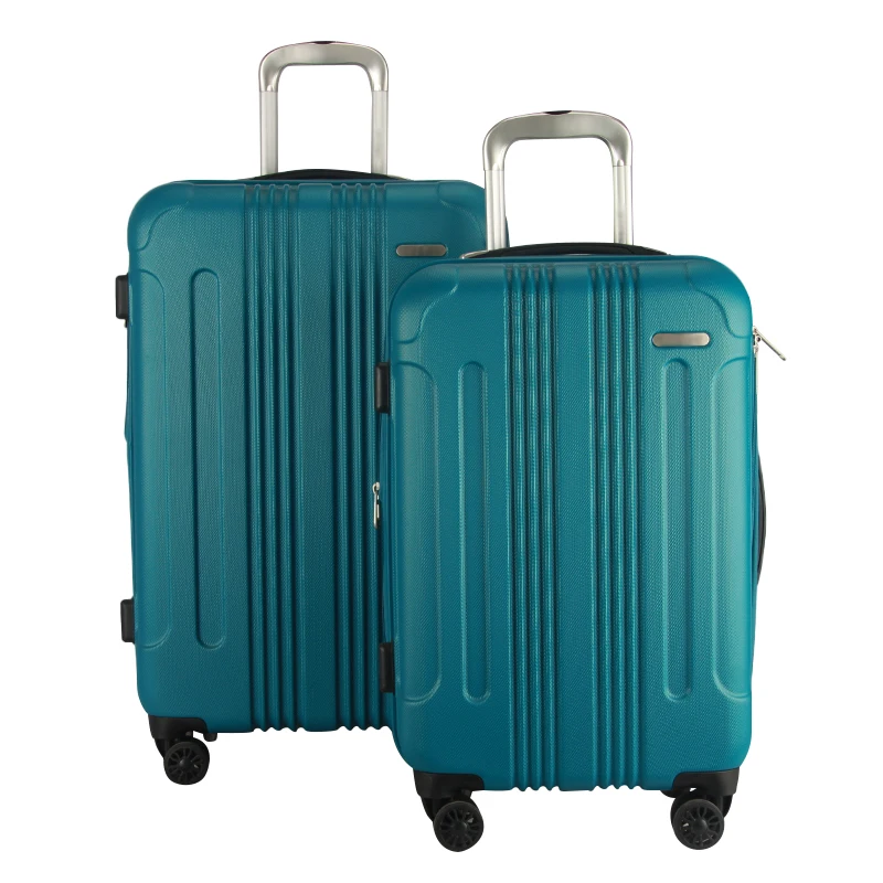 Высококлассный деловой чемодан на колесиках, оптовая продажа, 20, 24, 28, 3 шт., синий Дорожный комплект чемоданов