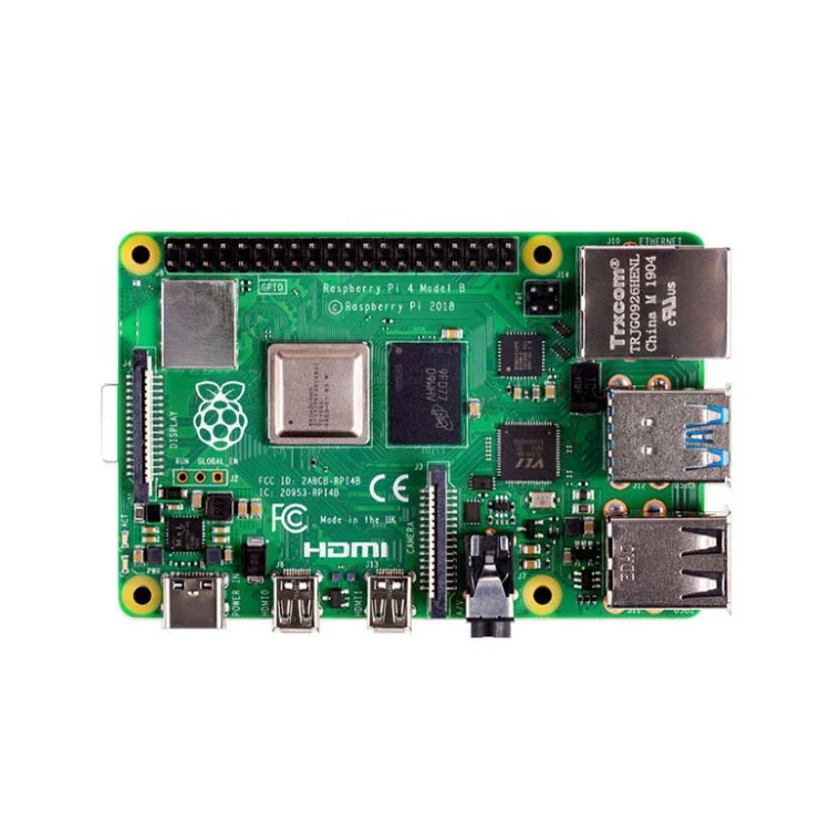 Raspberry Pi 4B development board kit maker education Foundation launched Raspberry Pi 4B programming development