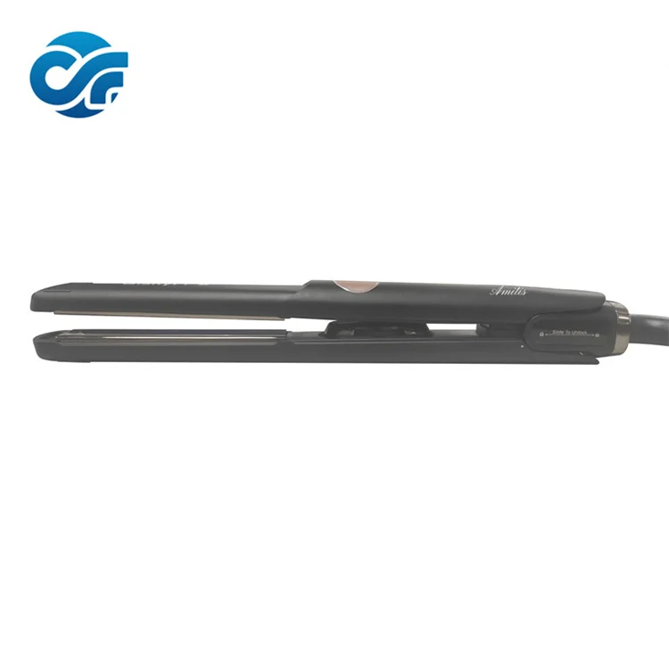 Manufacturer Wholesale PTC 20mm*100mm 450 Degree Flat Iron Titanium Rainbows Straighteners Wholesale Flat Iron Vendors