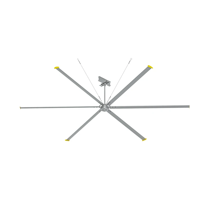 Made In China Equipped Magnetic Suspension Motor 18ft Large Industrial Fans Hvls Big Ceiling Fan