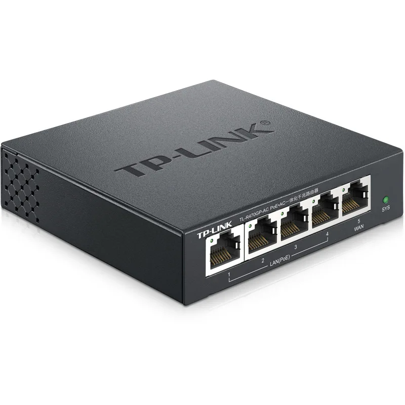 TP-LINK Gigabit 1000Mbps Port R470GP-AC Router PoE  Switch Enterprise AP Controller IPV6 Switch
