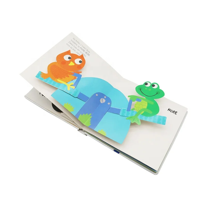 Жесткий чехол детская история обучения многослойное изображение Детское обучение индивидуальный цветной принтер книг и упаковка