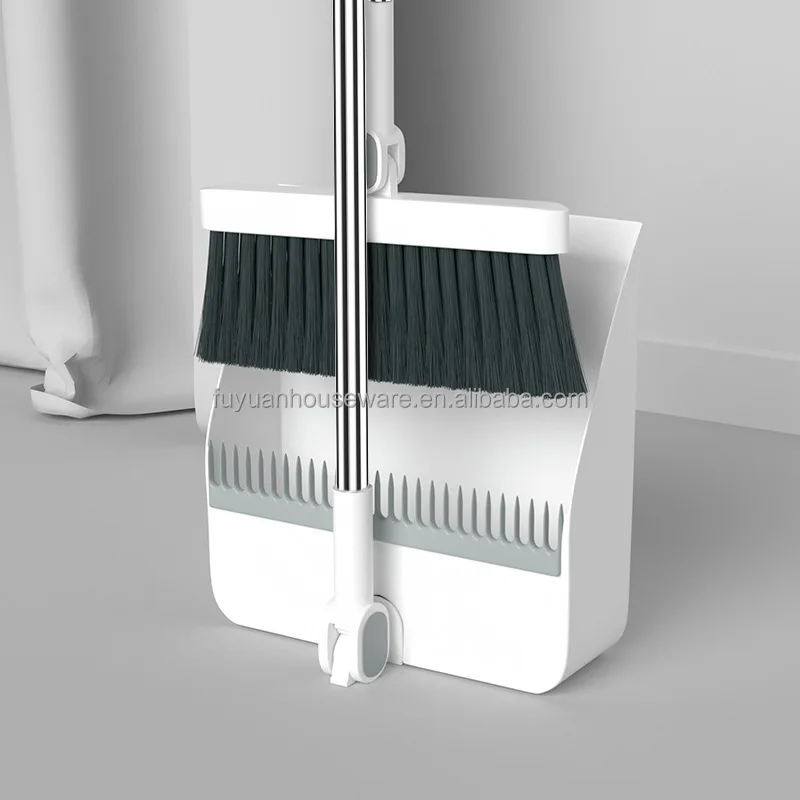 Hot Selling Cleaning Supplies Foldable Broom And Dustpan Set Plastic Brooms & Dustpans