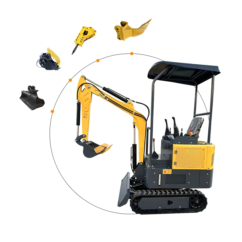 Mini Excavator Chinese factory direct sales multi-functional equipment mini Hydraulic industry equipment digger driller