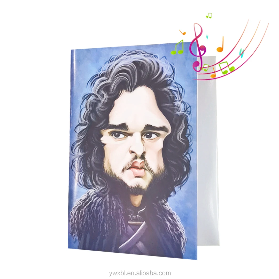 Музыкальная поздравительная открытка Zebulun на заказ размер 30s «сделай сам» дизайн и звук для подарочной