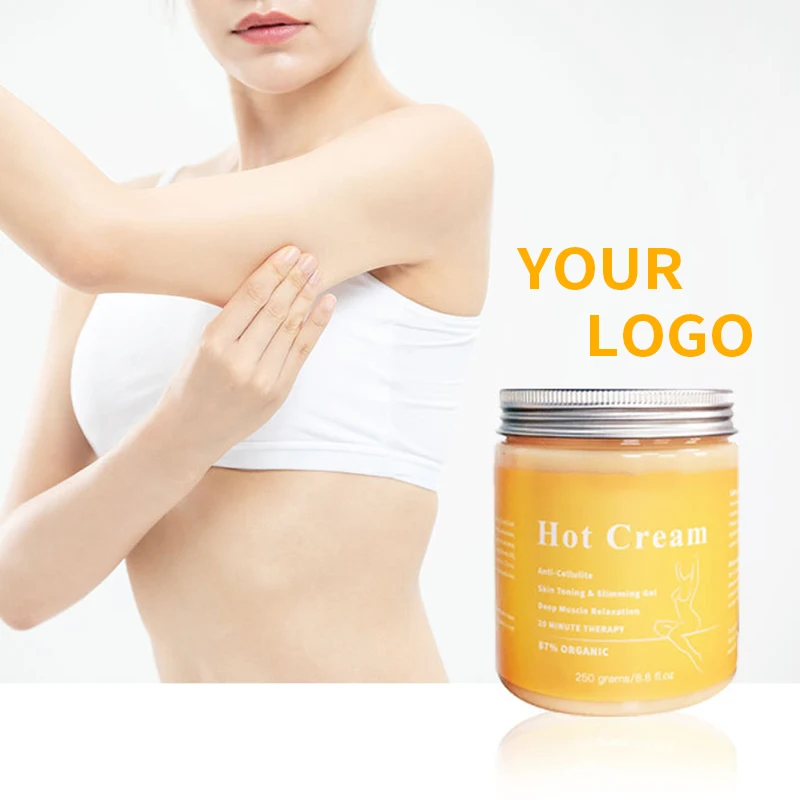 Shaping Waist & Abdomen And Buttocks Professional Cellulite Firming Body Fat Burning Massage Hot Cream Slimming Cellulite Cream