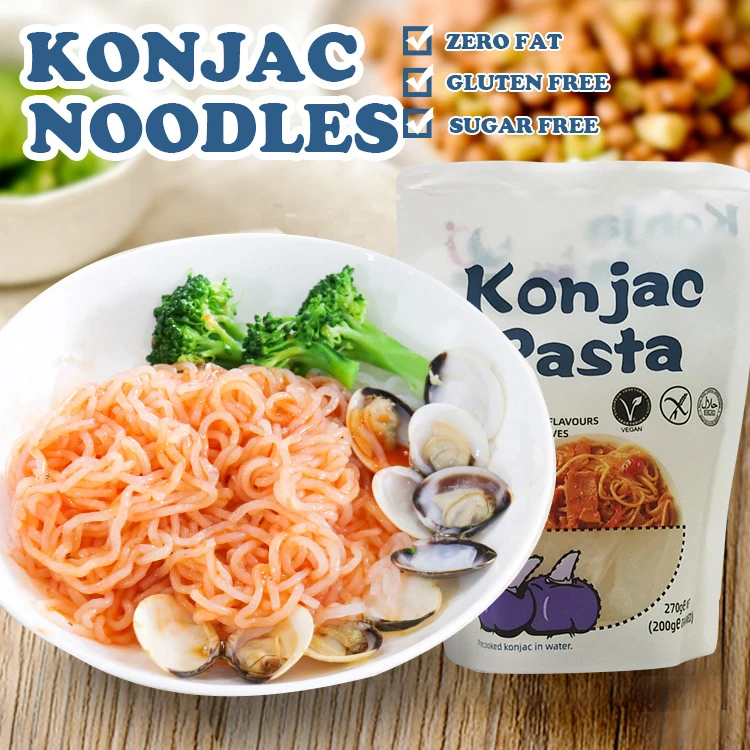Shirataki Тонкая паста Коньячная лапша ноль