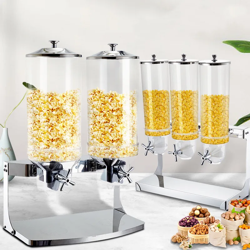 Дозатор для хлопьев большого объема для отеля/двойной дозатор для хлопьев