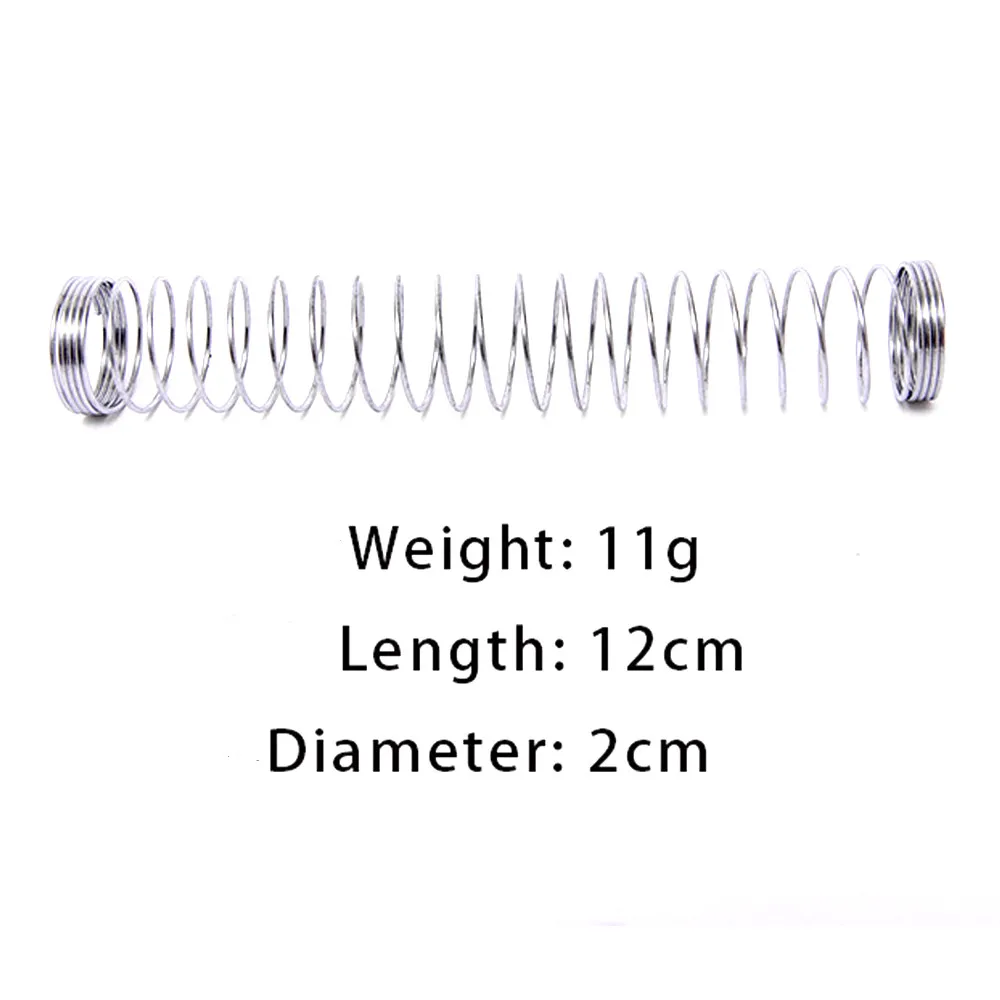 Stainless Steel Coil Shisha Hose Protection Compression Tube Sleeve hookah  Spring