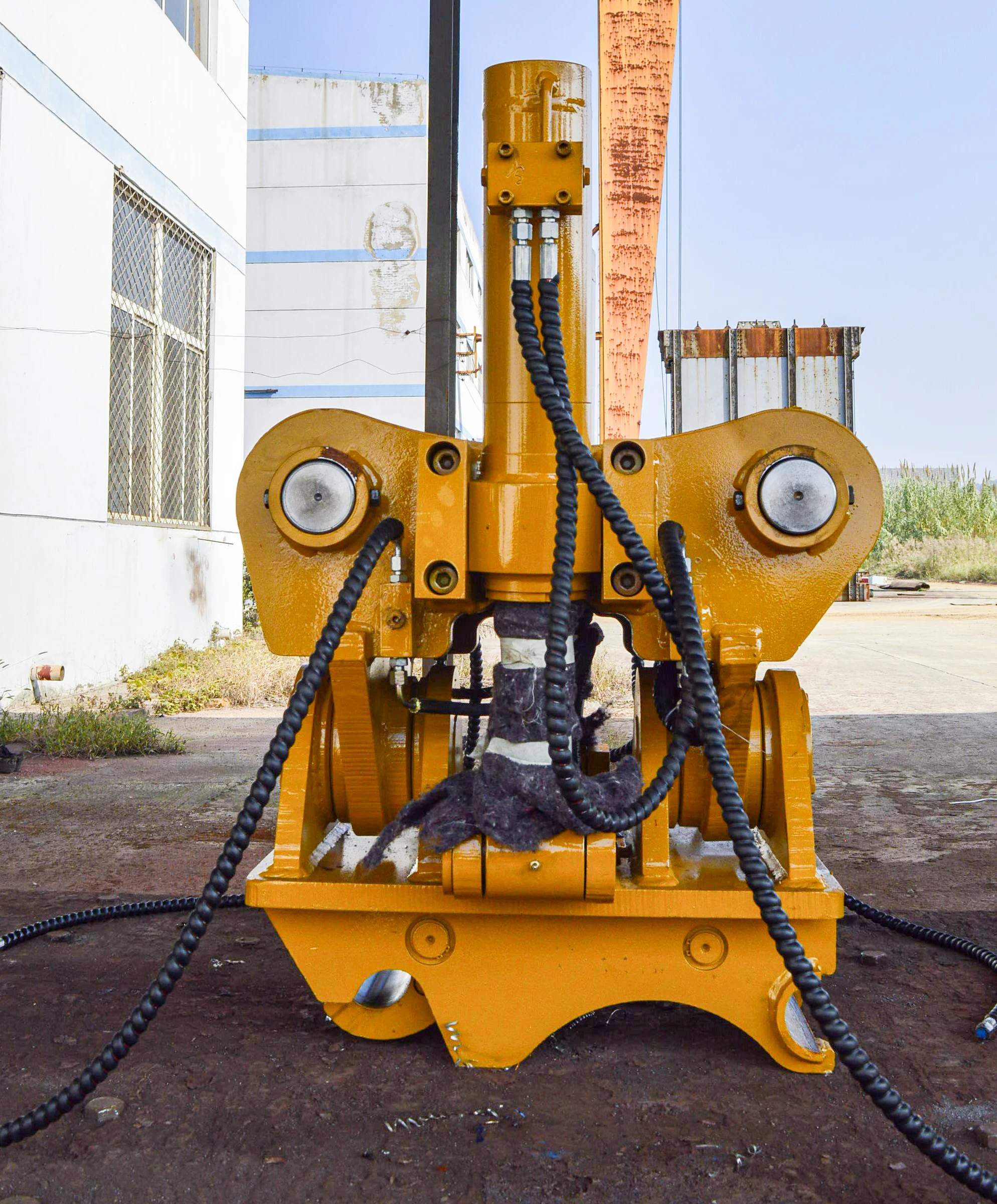 China Manufacture Direct Sale Hydraulic Rotating Quick Hitch Suitable 1-50Ton Excavator