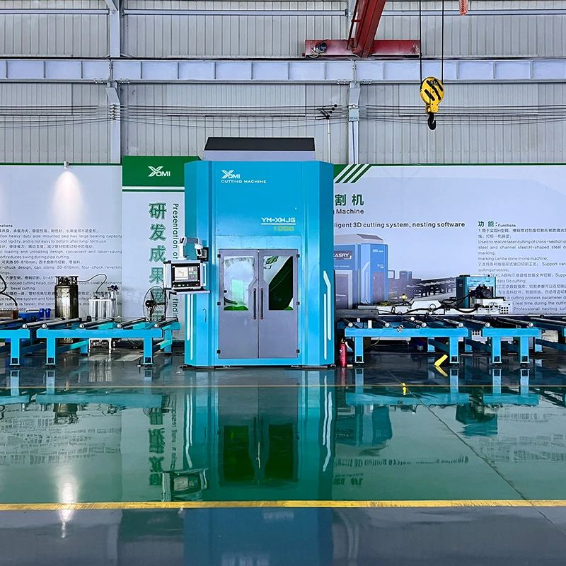 Yomi High Efficiency Cnc I-beam Angle Steel Profile Cut H Beam Cutting Machine Plasma Beam Cutting Machine